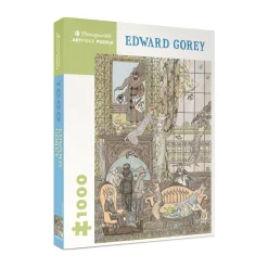 AreYouGame Pomegranate Edward Gorey Frawgge Manufacturing Co. 1000 Piece Puzzle* Puzzles