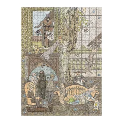 AreYouGame Pomegranate Edward Gorey Frawgge Manufacturing Co. 1000 Piece Puzzle* Puzzles