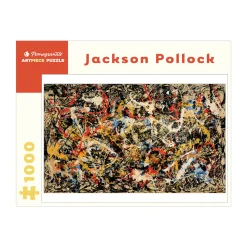 AreYouGame Pomegranate Jackson Pollock Convergence 1000-Piece Jigsaw Puzzle* Puzzles
