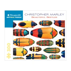 AreYouGame PomegranateKids Christopher Marley's Beautiful Beetles Puzzle - 300 pcs* Puzzles