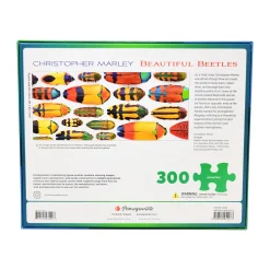 AreYouGame PomegranateKids Christopher Marley's Beautiful Beetles Puzzle - 300 pcs* Puzzles