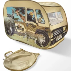 Flat River Group Pop It Up Safari Truck Tent - Wildlife Themed Playhouse* Tents, Tunnels & Playhouses|Dress Up