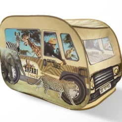 Flat River Group Pop It Up Safari Truck Tent - Wildlife Themed Playhouse* Tents, Tunnels & Playhouses|Dress Up
