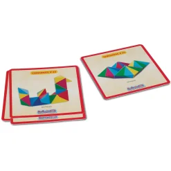 AreYouGame Popular Playthings Mag Blocks 48-Piece Magnetic Pyramid Set* Magnetic Tiles & Building Sets