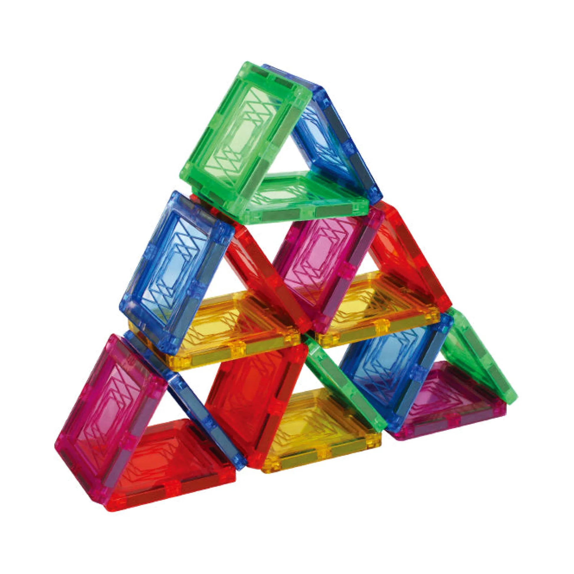 AreYouGame Popular Playthings MagSnaps 48-Piece Magnetic Building Set* Magnetic Tiles & Building Sets