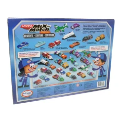 AreYouGame Popular Playthings Micro Mix or Match 9-Piece Interchangeable Vehicle Set* Preschool Education Toys & Activities|Preschool Vehicles
