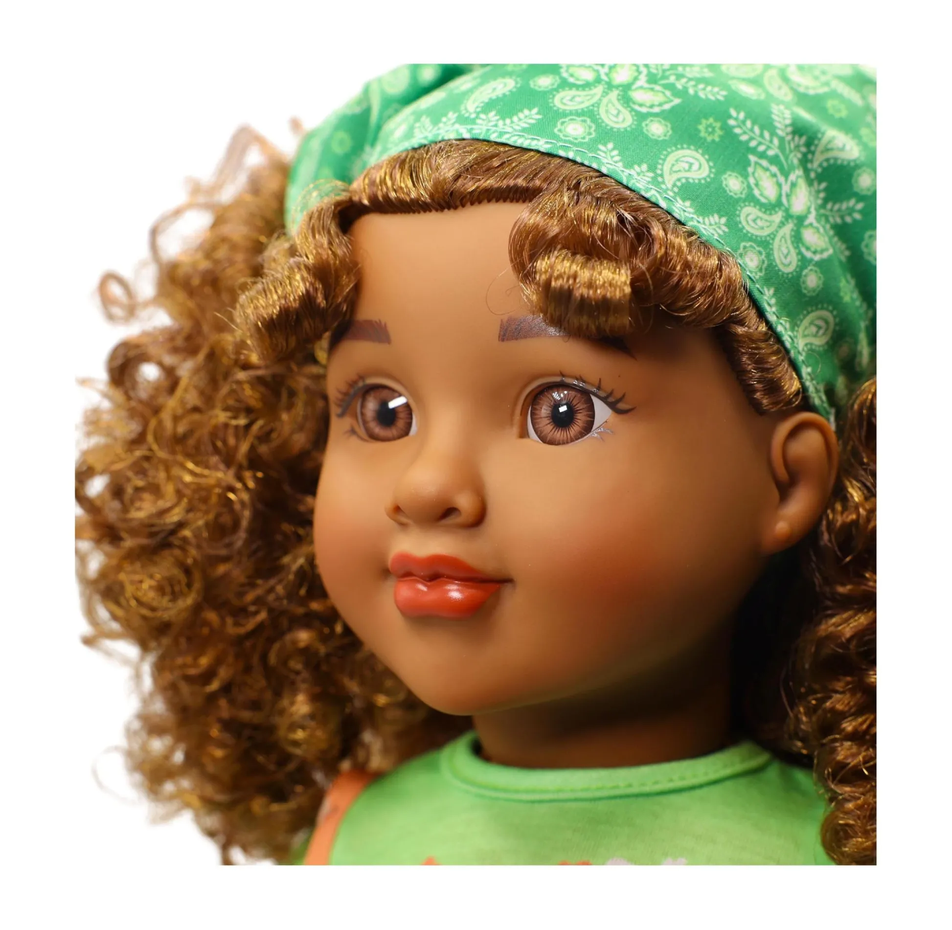 Macy's - Supplier Positively Perfect Dolls 18" Willow Doll with Brown Hair and Golden Highlights* Fashion Dolls|Stuffed Animals & Plush Toys