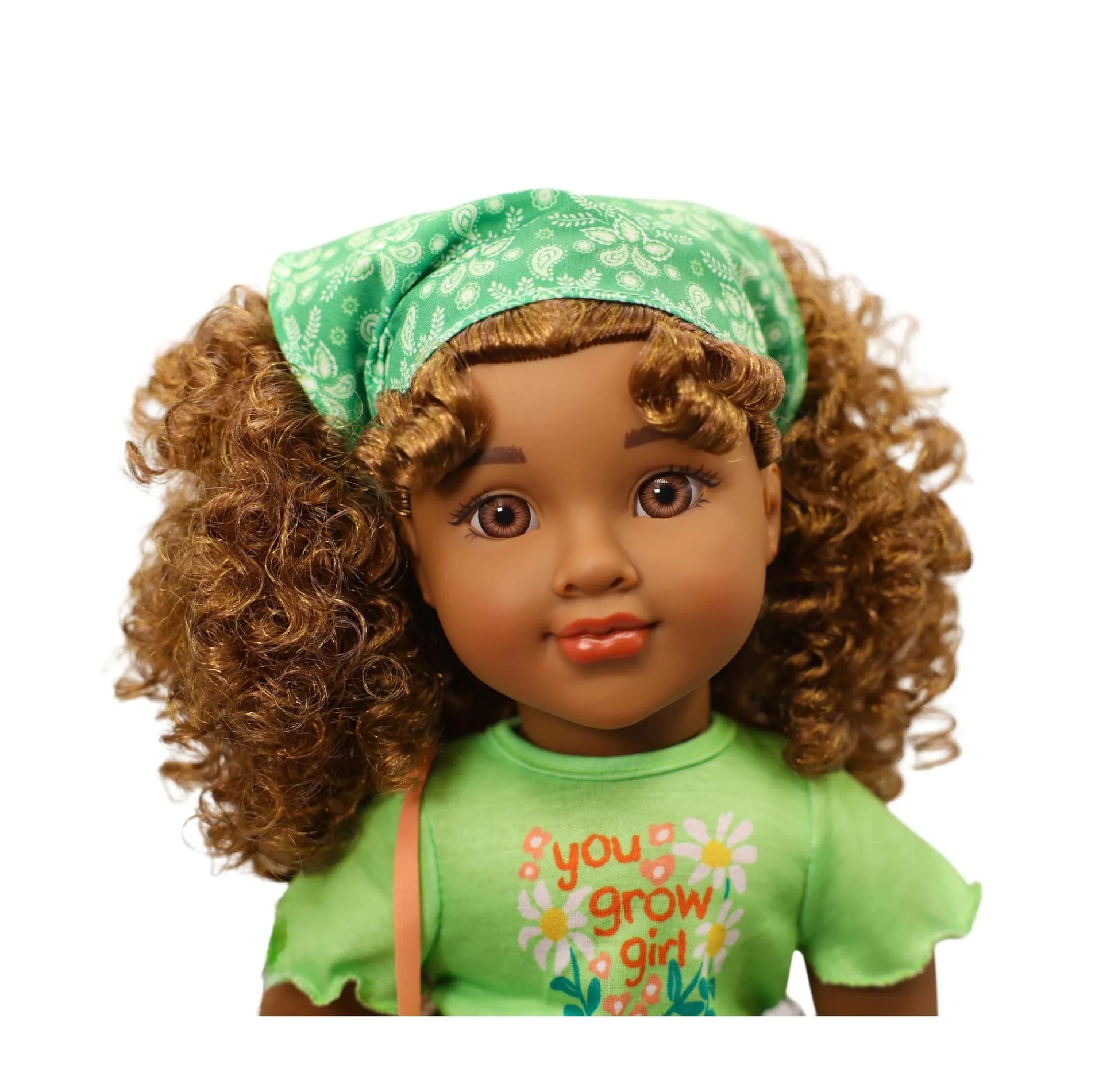 Macy's - Supplier Positively Perfect Dolls 18" Willow Doll with Brown Hair and Golden Highlights* Fashion Dolls|Stuffed Animals & Plush Toys