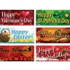 Flat River Group Poster Pals 6-Piece English Special Occasions Educational Posters Set* Reading, Writing & Speech|Social & Emotional Skills