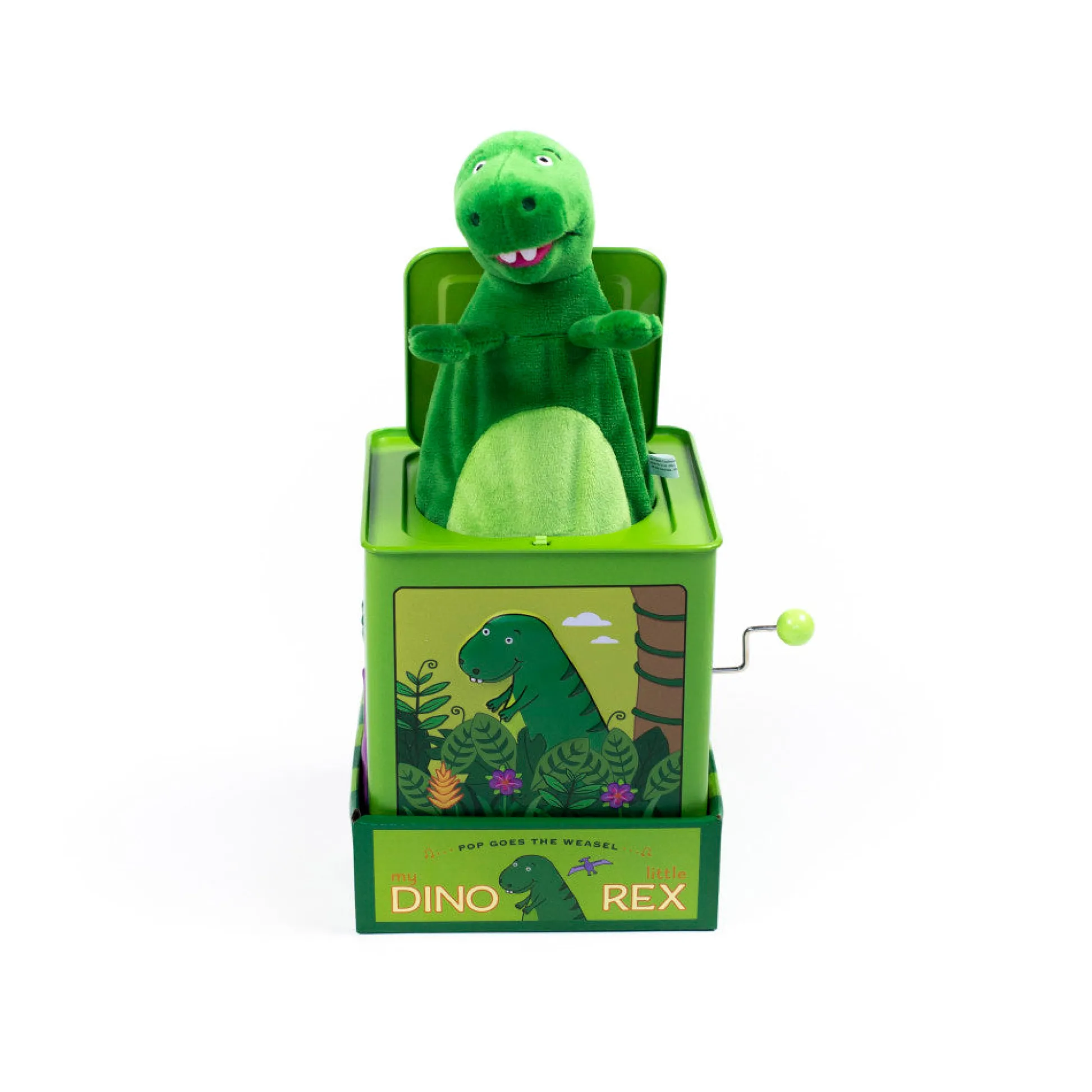 Flat River Group Prehistoric Pop-Up Dinosaur Jack in the Box Toy* Preschool Education Toys & Activities