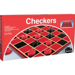Educators Resource Pressman Classic Checkers Board Game, Family Pack of 4* Role-Playing Games|Board Games