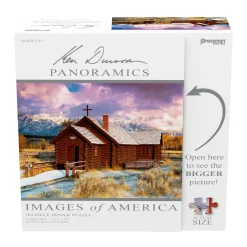 AreYouGame Pressman Divine Light, Wyoming Panoramic Jigsaw Puzzle - 504 pc* Puzzles