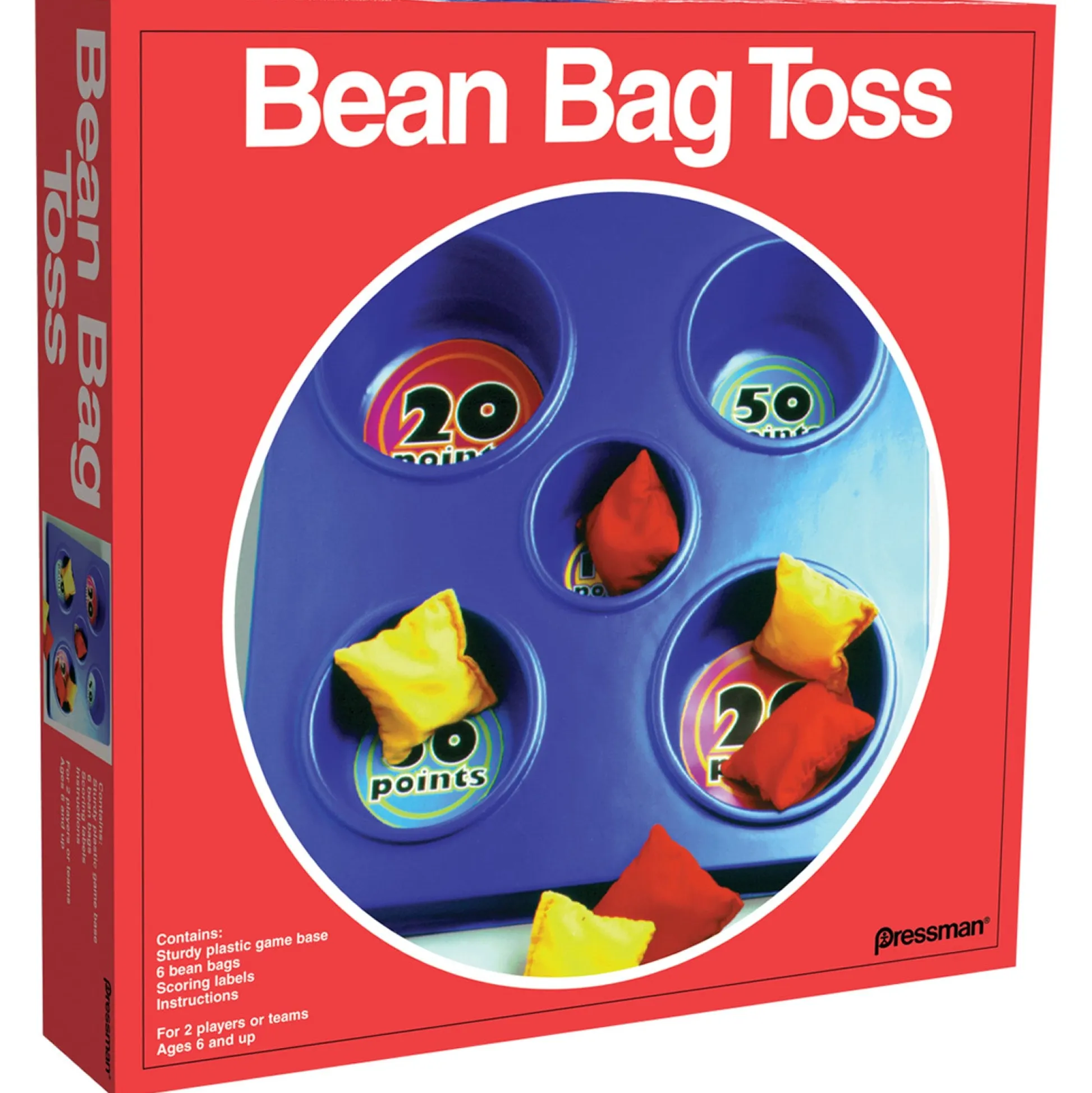 Educators Resource Pressman Dual Pack Bean Bag Toss Game - Multicolor Outdoor Fun* Activities & Games