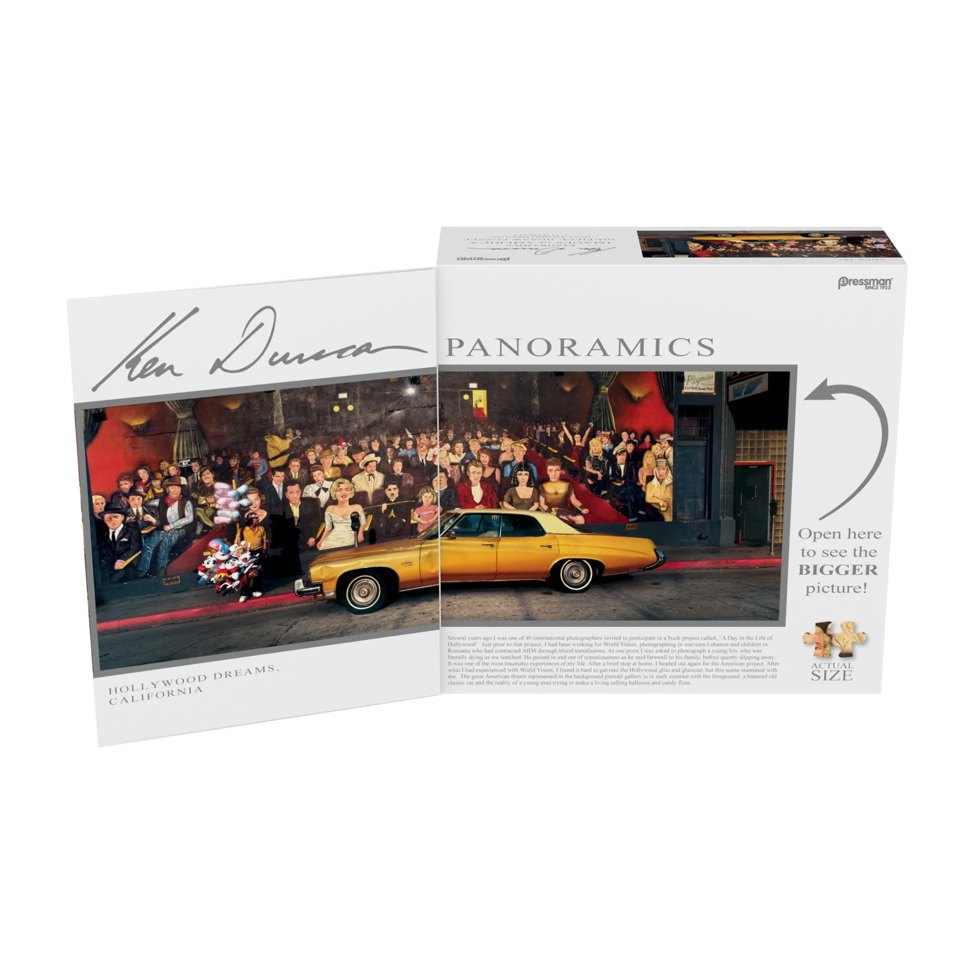 AreYouGame Pressman Ken Duncan Panoramics Hollywood Dreams Puzzle - 504 pc* Puzzles