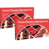 Educators Resource Pressman Triple-Play Classic Board Games Set, Chess/Checkers/Backgam Net, Pack of 2* Role-Playing Games|Board Games