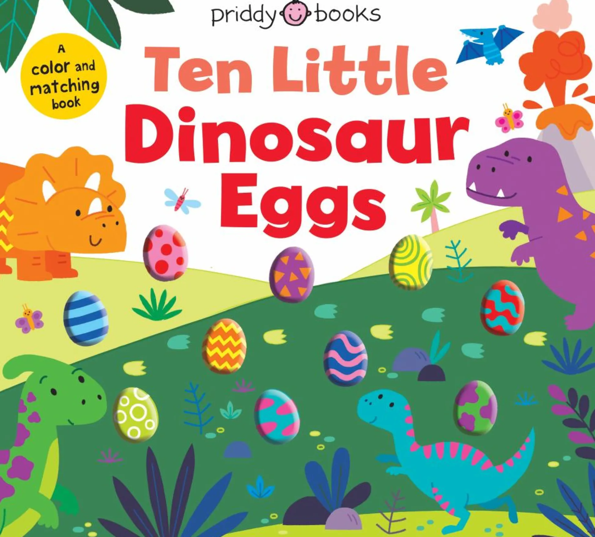 Readerlink Distribution Services Priddy Books Little Squishies: Ten Little Dinosaur Eggs Interactive Board Book*Kids Reading, Writing & Speech|Kids Books