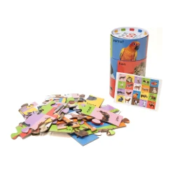 AreYouGame Priddy First 100 Animals 24 Pc Mix & Match Puzzle Tin* Puzzles