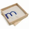 Educators Resource Primary Concepts Letter Formation Sand Tray - Tactile Learning Tool - 8" x 8" - Pack of 4* Clay, Dough & Sand Art