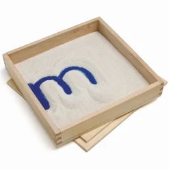 Educators Resource Primary Concepts Letter Formation Sand Tray - Tactile Learning Tool - 8" x 8" - Pack of 4* Clay, Dough & Sand Art