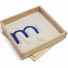 Educators Resource Primary Concepts Letter Formation Sand Tray - Educational Toy - Blue* Preschool Education Toys & Activities