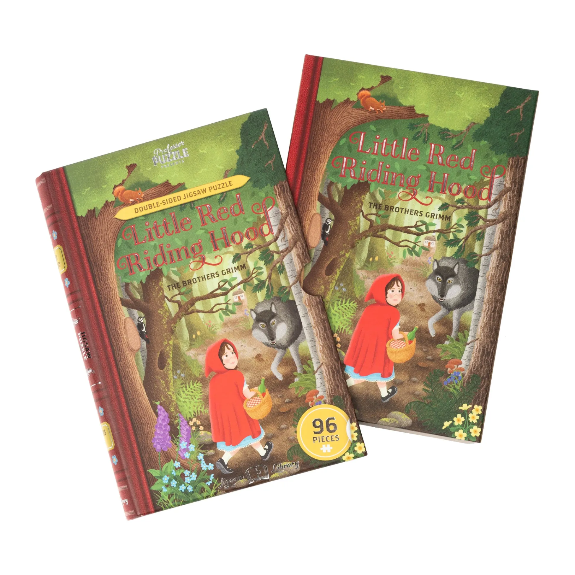 AreYouGame Professor Puzzle Brothers Grimm Little Red Riding Hood Jigsaw - 96 pc* Puzzles