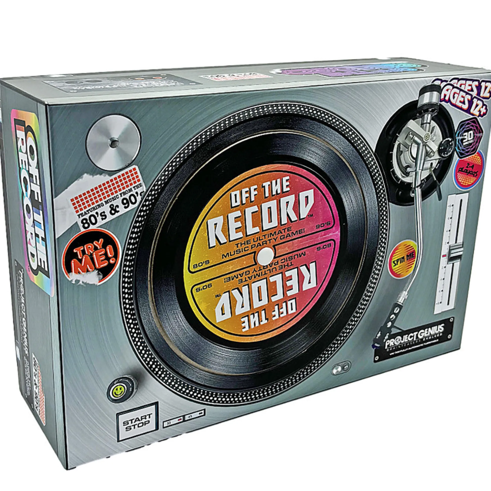Flat River Group Project Genius: Off the Record - 80's & 90's Music Party Game* Social & Emotional Skills|Role-Playing Games