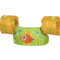 Flat River Group Puddle Jumper Deluxe Child Life Vest - Orange Fish, 33-55 lbs* Swimming Pools & Water Toys