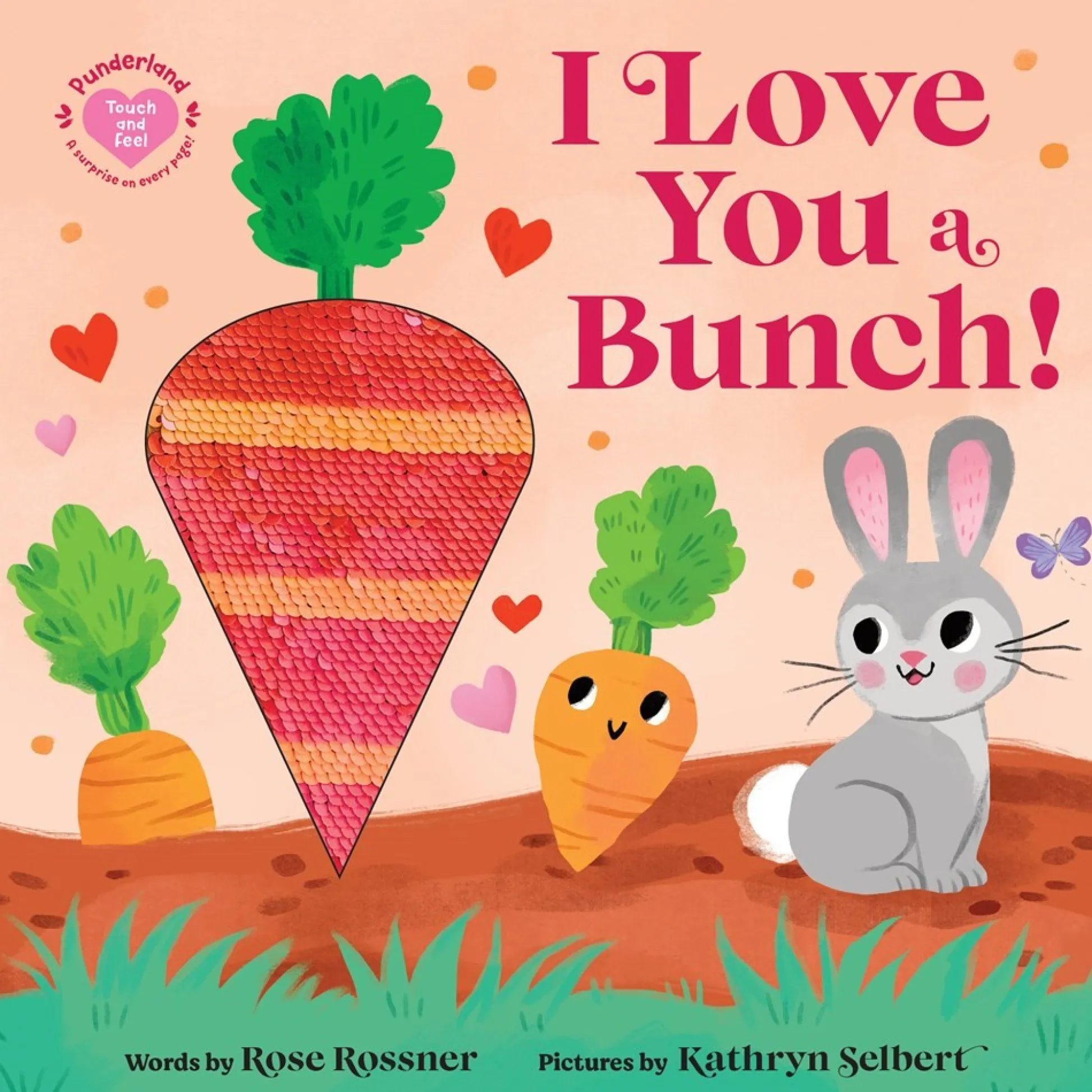 Readerlink Distribution Services Punderland's I Love You A Bunch Touch-and-Feel Board Book*Kids Reading, Writing & Speech|Kids Books
