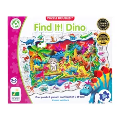 AreYouGame Puzzle Doubles! Find It! Dino Floor Puzzle - 50 pc* Puzzles