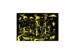 AreYouGame Puzzle Doubles! Glow in the Dark Pirate Ship - 100 pc* Puzzles