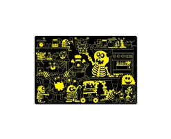 AreYouGame Puzzle Doubles! Glow in the Dark Monsters Jigsaw Puzzle - 100 pc* Puzzles