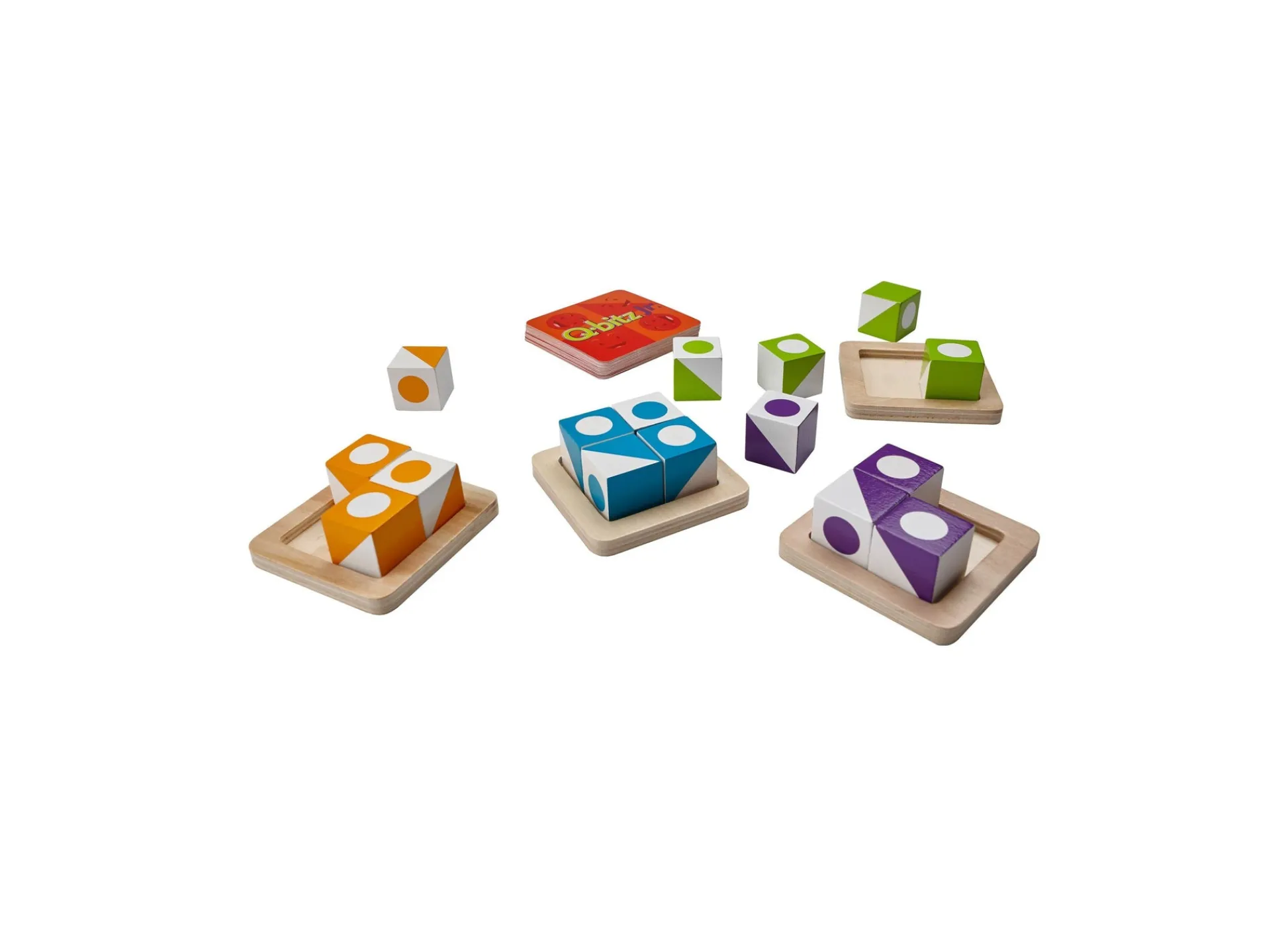 AreYouGame Q-bitz Jr. Award-Winning Visual Puzzle Game for Kids* Toddler & Preschool Games & Puzzles|Puzzles