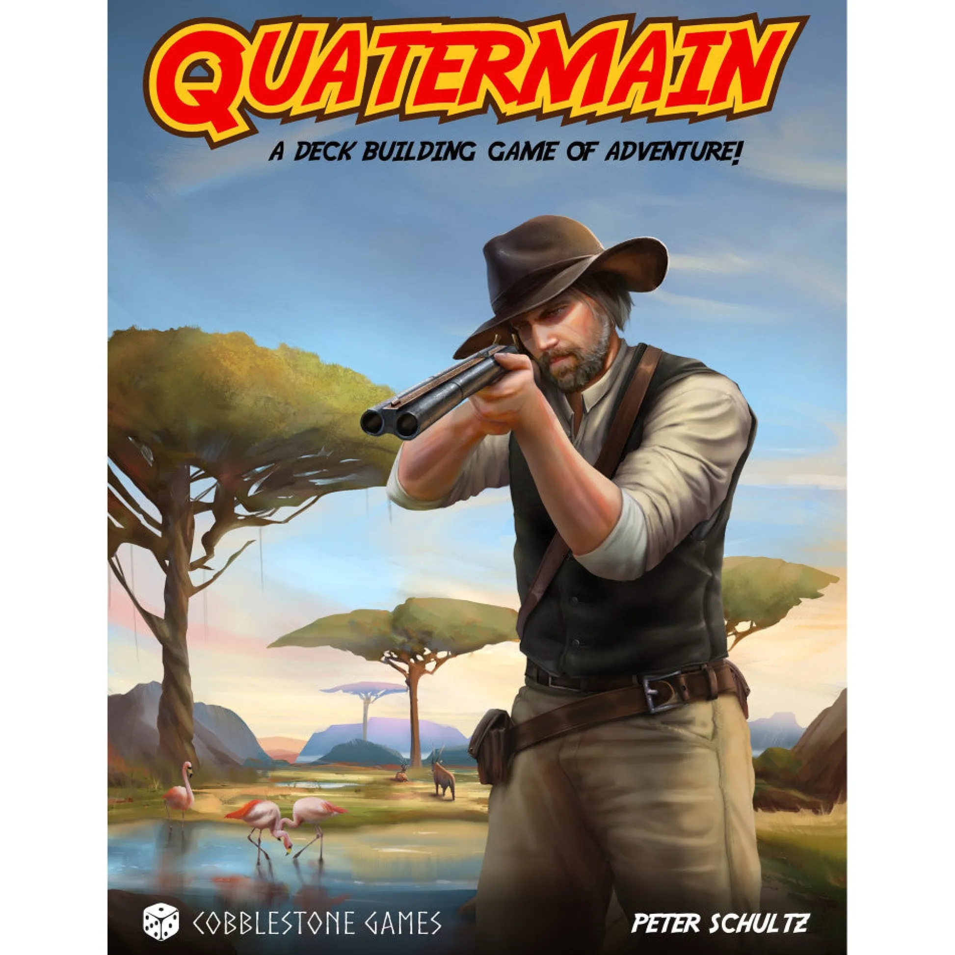 Flat River Group Quatermain: King Solomon's Mines Deck Building Adventure Game* Board Games|Role-Playing Games