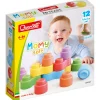 Flat River Group Quercetti Momy Soft - 12 Piece Colorful Blocks Set for Babies* Blocks, Sorting & Stacking Toys