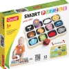 Flat River Group Quercetti Smart Puzzle First Colors 13pc Double-Sided Magnetic Animal & Car* Preschool Education Toys & Activities|Puzzles