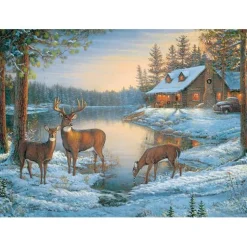 Calendar Holdings, LLC Quiet Place Linen Texture 1000pc Jigsaw Puzzle* Puzzles