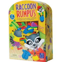 AreYouGame Raccoon Rumpus Preschool Matching and Memory Card Game* Preschool Education Toys & Activities