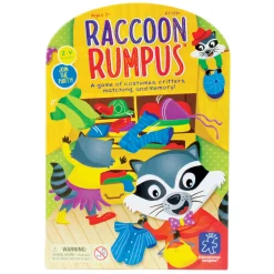 AreYouGame Raccoon Rumpus Preschool Matching and Memory Card Game* Preschool Education Toys & Activities