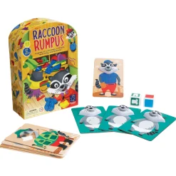 AreYouGame Raccoon Rumpus Preschool Matching and Memory Card Game* Preschool Education Toys & Activities