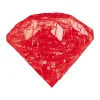 AreYouGame Radiant Ruby 3D Crystal Puzzle - Challenge Your Mind, 43 Pieces* Puzzles