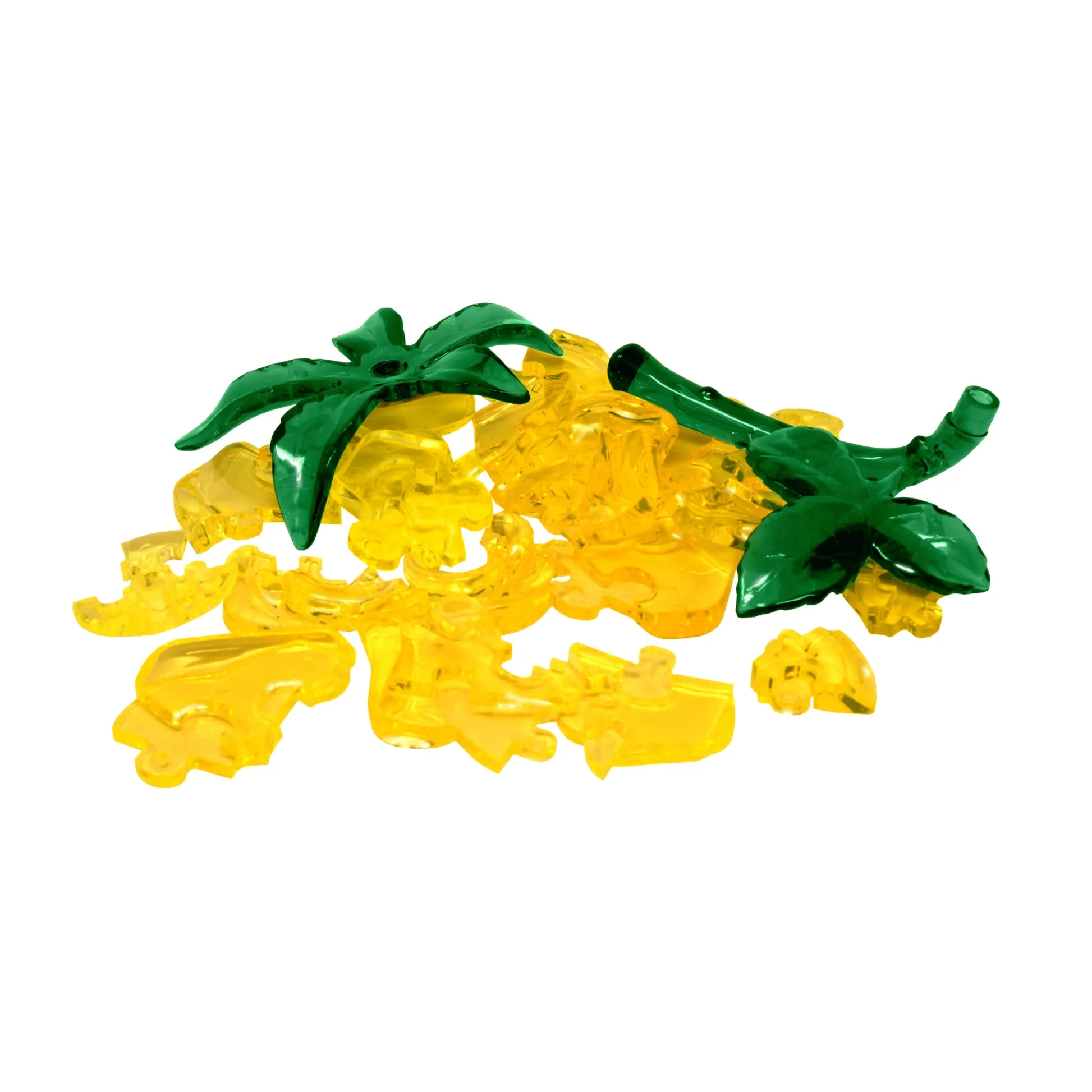 AreYouGame Radiant Yellow Rose 3D Crystal Puzzle - 44 Pieces* Puzzles