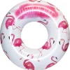 Flat River Group Rae Dunn Jumbo 48" Flamingo Ring Float - Durable Inflatable Pool Tube* Swimming Pools & Water Toys