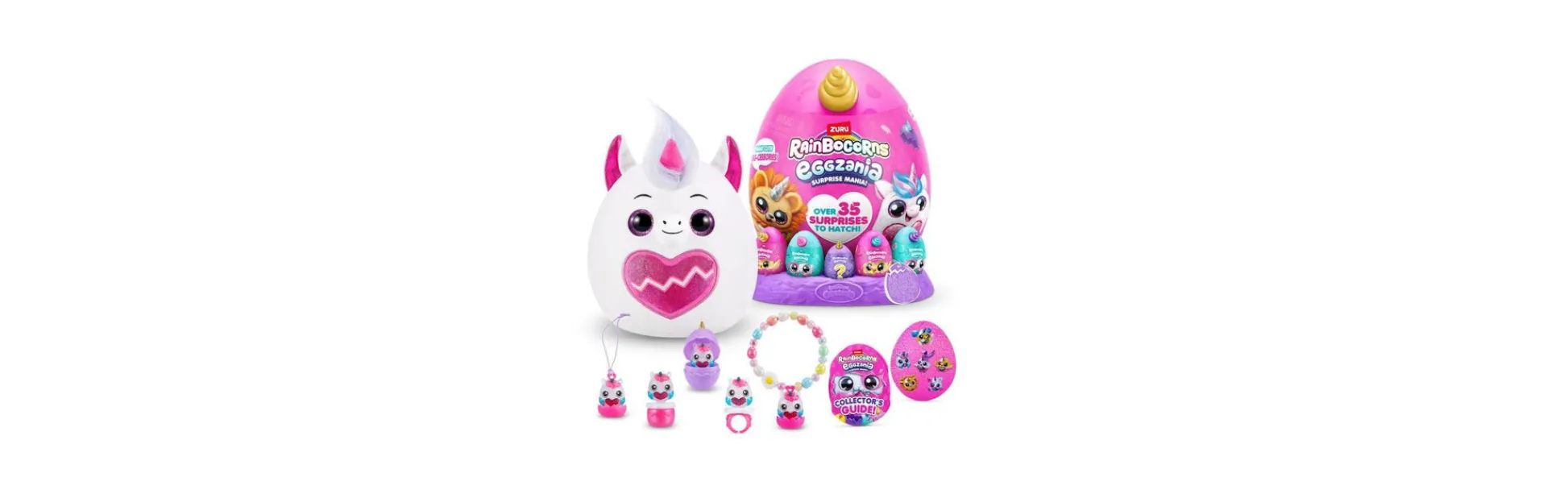 Macy's - Supplier Rainbocorns Zuru Eggzania Giant Series 1 Interactive Plush Toy* Stuffed Animals|Stuffed Animals & Plush Toys