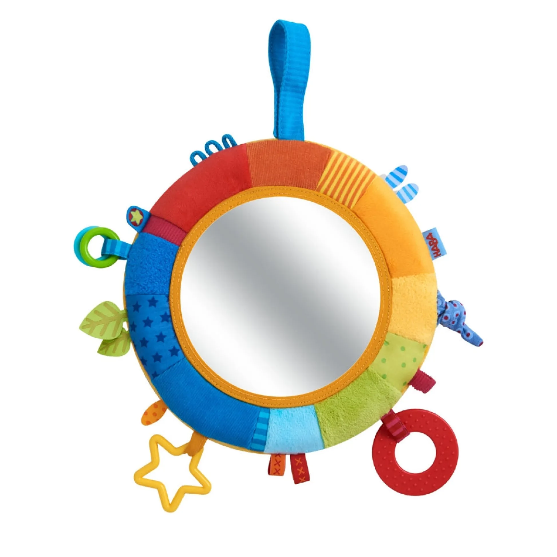 HABA USA Rainbow Discovery Mirror – Colorful Sensory Toy for Infants* Developmental Toys