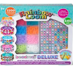 Flat River Group Rainbow Loom Beadmoji Deluxe Jewelry Making Kit* Crafts & Activities