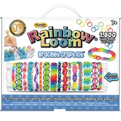 Flat River Group Rainbow Loom Creative Bracelet Making Kit with 1800 Latex-Free Bands* Crafts & Activities