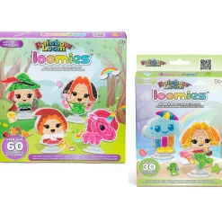 Flat River Group Rainbow Loom Fairy Tale Loomies Figurine Crafting Kit - 2 Pack Bundle* Crafts & Activities