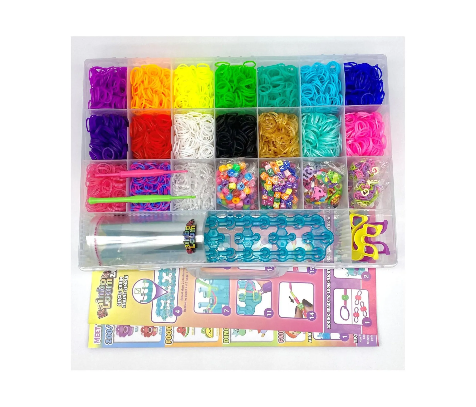 Macy's - Supplier Rainbow Loom Mega Combo Set - Loomipal 5664-Piece Bracelet Making Kit* Crafts & Activities