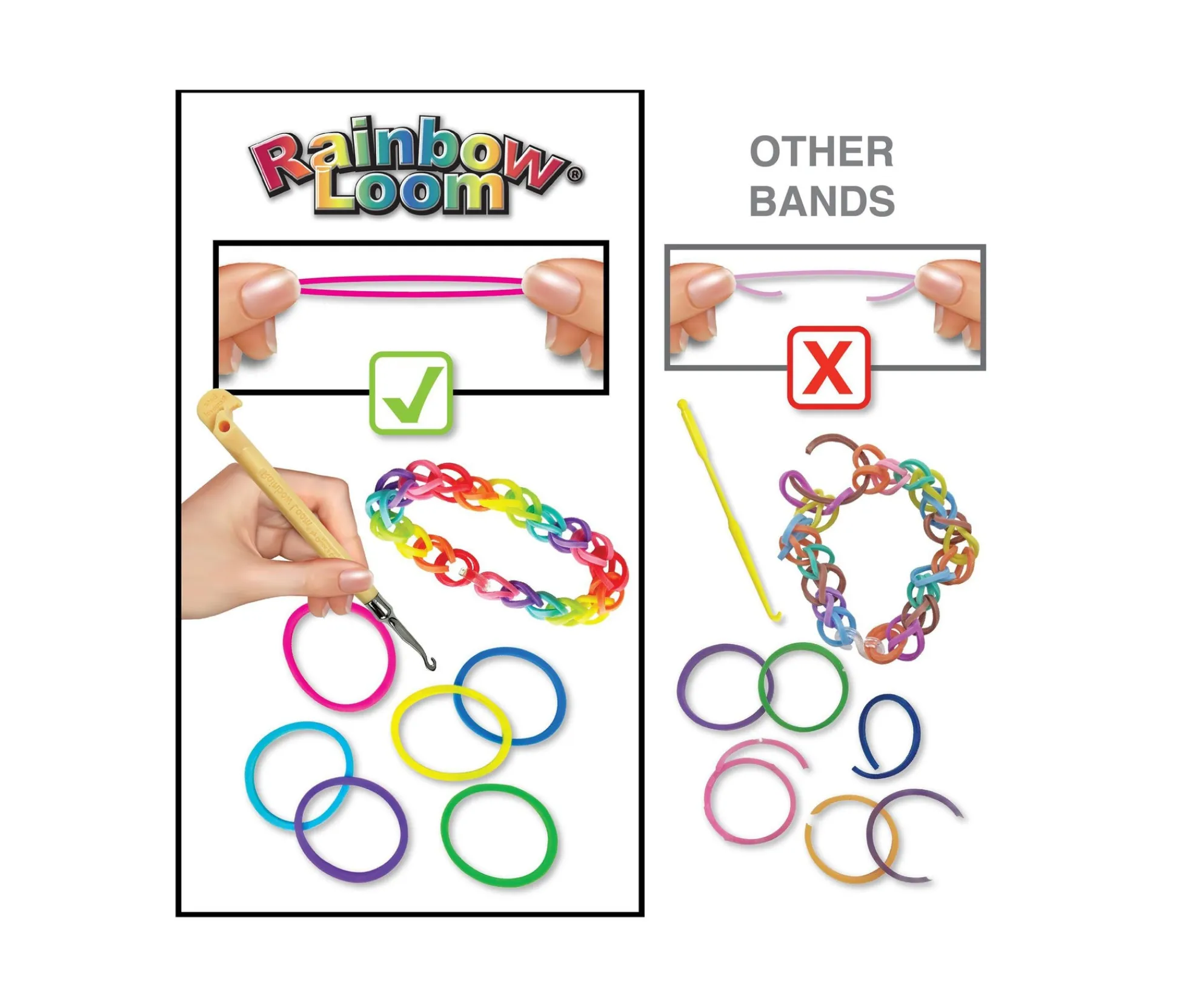 Macy's - Supplier Rainbow Loom Mega Combo Set - Loomipal 5664-Piece Bracelet Making Kit* Crafts & Activities