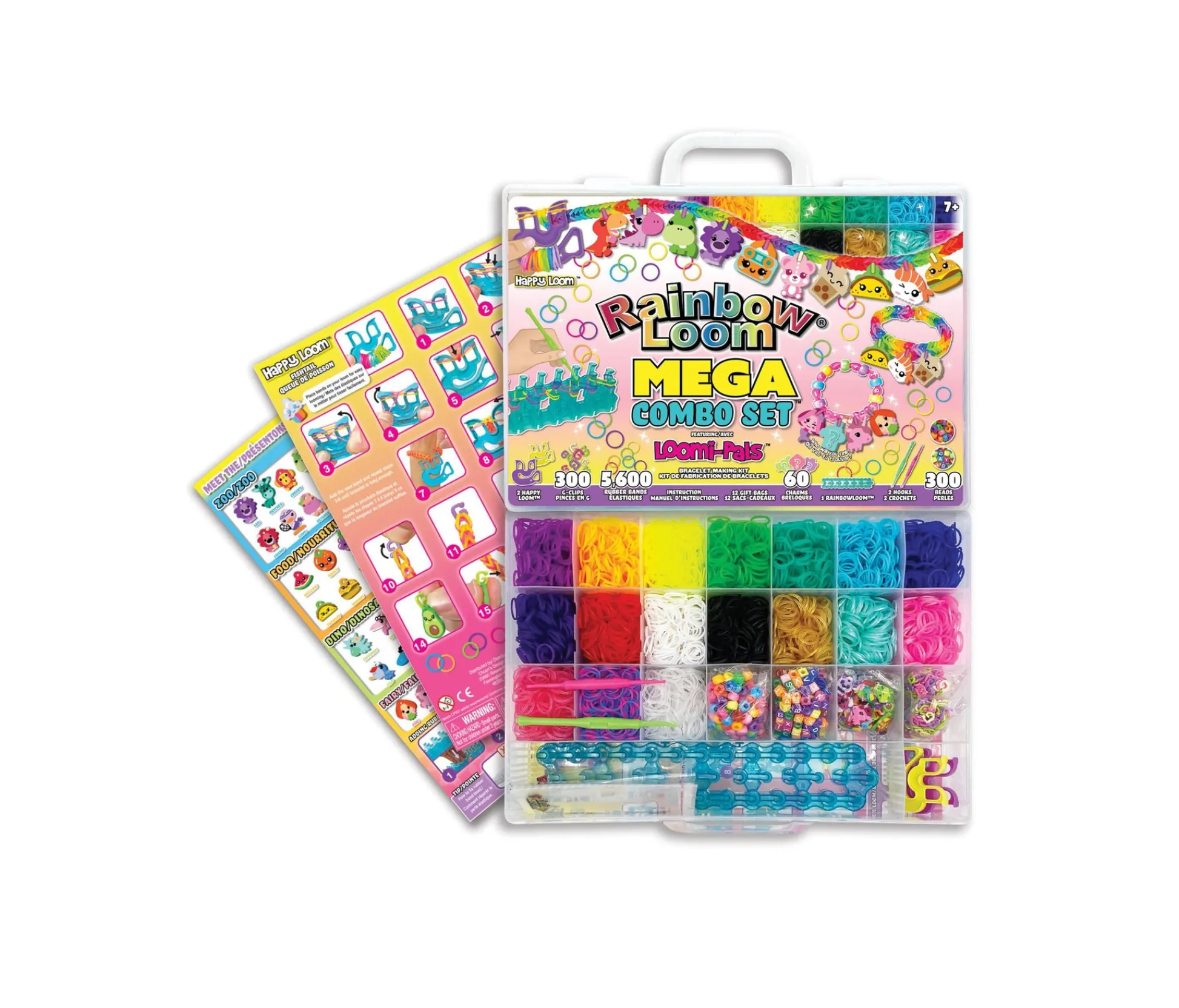 Macy's - Supplier Rainbow Loom Mega Combo Set - Loomipal 5664-Piece Bracelet Making Kit* Crafts & Activities